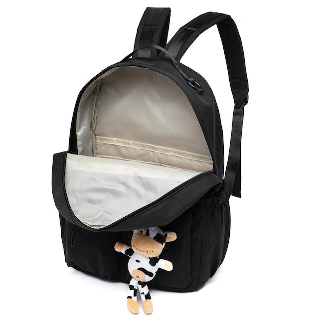 Mochila Feminina Escolar Faculdade Volta As Aulas Espaçosa Escolar