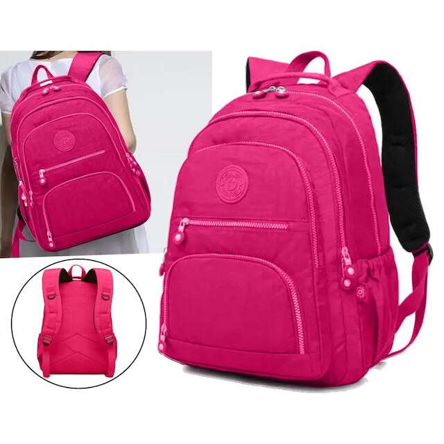 Mochila Feminina Masculina Escolar Notebook Resistentente