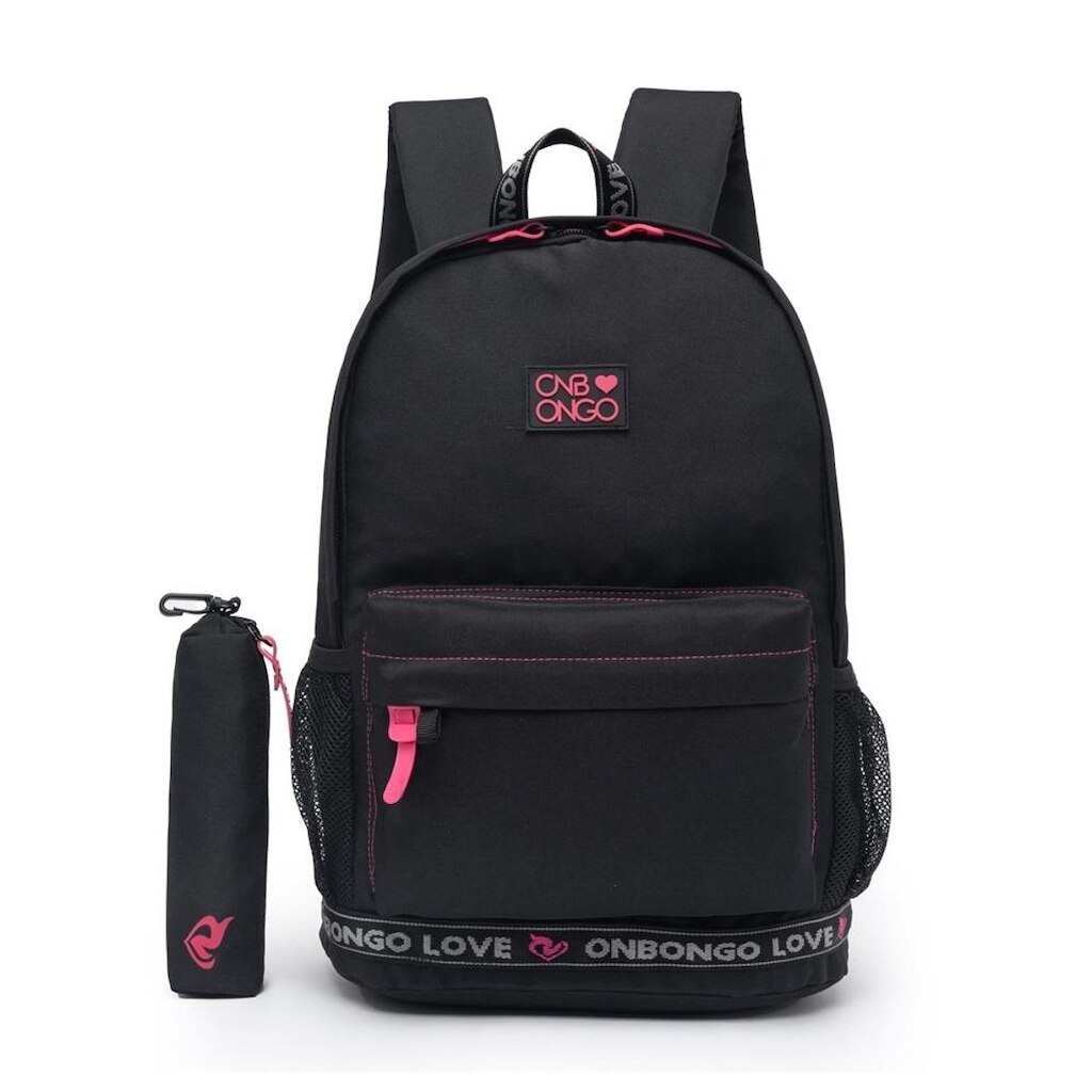 Mochila Feminina Onbongo Escolar Reforçada Faculdade Viagem 14 litros