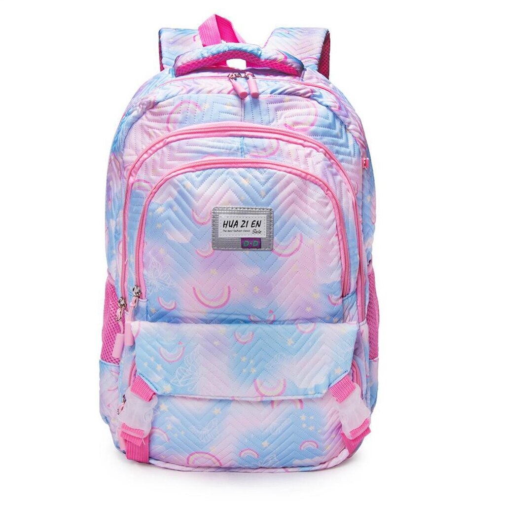 Mochila Ferrazzi Escolar Menina Arco Iris Fashion