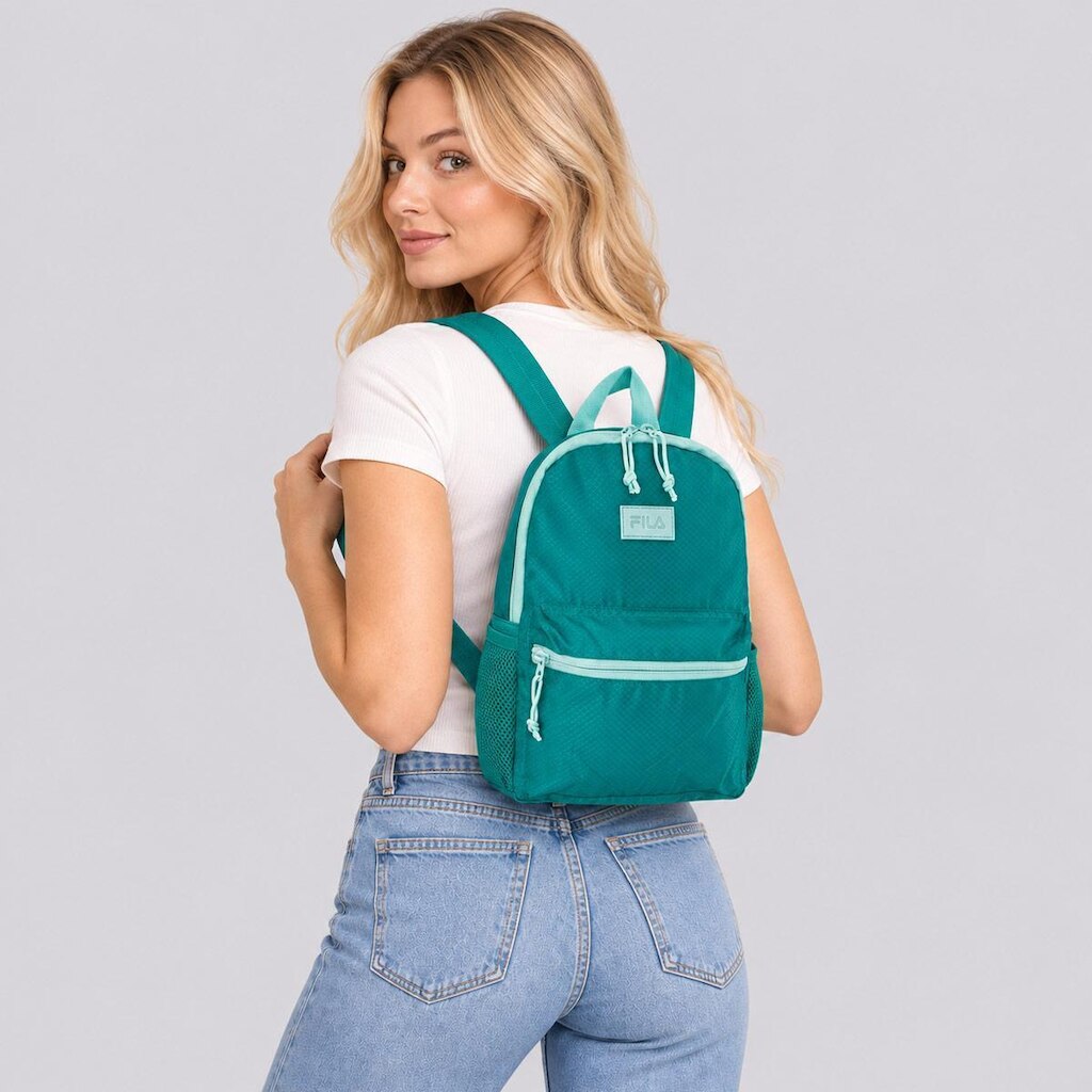 Mochila Fila Mini Basic Letter Verde
