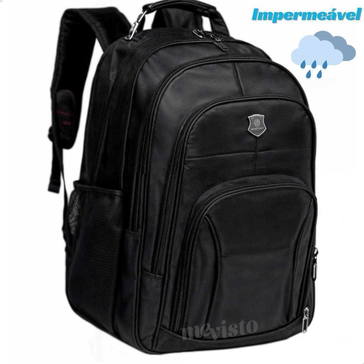 Mochila Grande Executiva Escolar Faculdade Masculina Impermeável Notebook Menor preço em Mochila Grande Executiva Escolar Faculdade Masculina Impermeável Notebook
