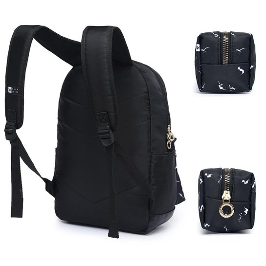 Mochila Hang Loose Escolar Reforçada Trabalho Feminina 15 Litros