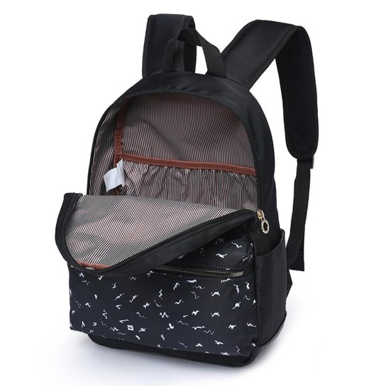 Mochila Hang Loose Escolar Reforçada Trabalho Feminina 15 Litros