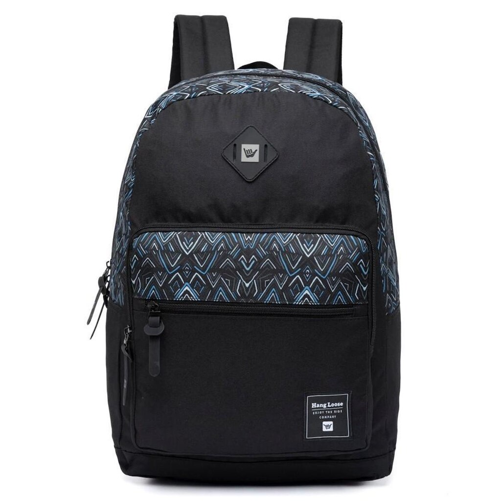 Mochila Hang Loose Masculina Escolar Casual 25 Litros Reforçada Resistente