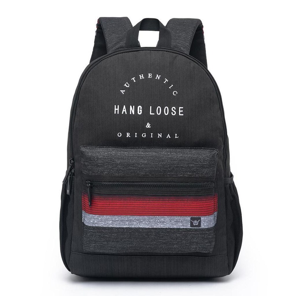 Mochila Hang Loose Masculina Escolar Casual