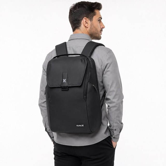 Mochila Hurley Executiva Viagem Resistente Notebook Masculina 36 Litros