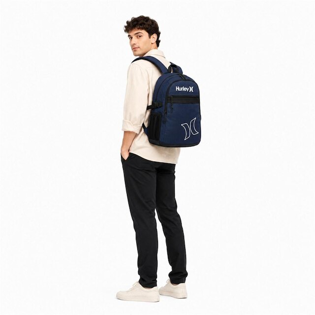Mochila Hurley Masculina Notebook Resistente Grande 18 Litros