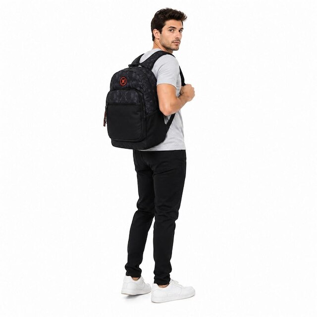 Mochila Hurley Masculina Reforçada Original 21 Litros