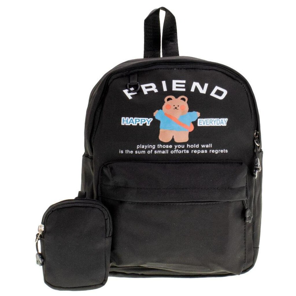 Mochila Infantil Arara Dourada - Ry66193 - Preto - U