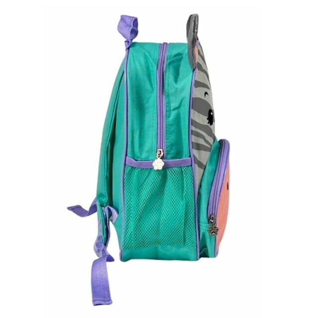 Mochila Infantil Clio Escolar Pets - Zebra