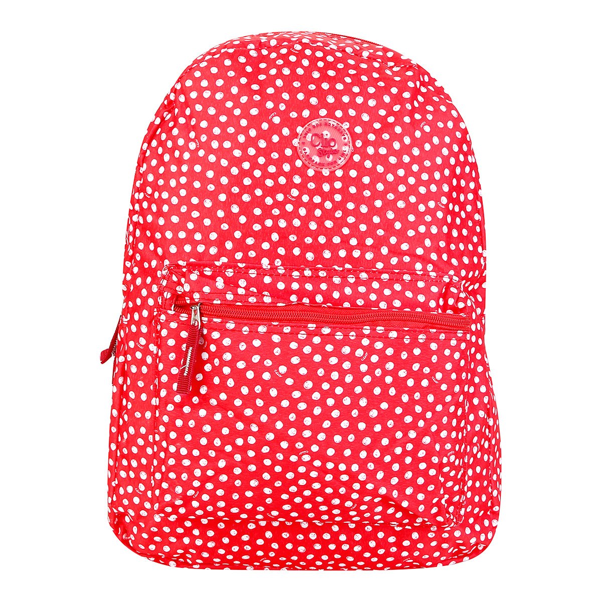 Mochila Infantil Clio Poá - Vermelho Menor preço em Mochila Infantil Clio Poá - Vermelho
