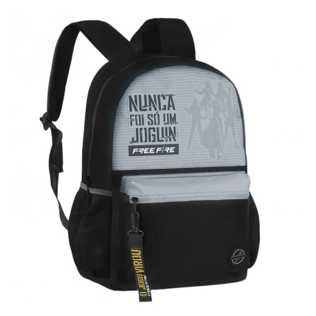 Mochila Infantil Compartimento Notebook Free Fire Clio FR2486