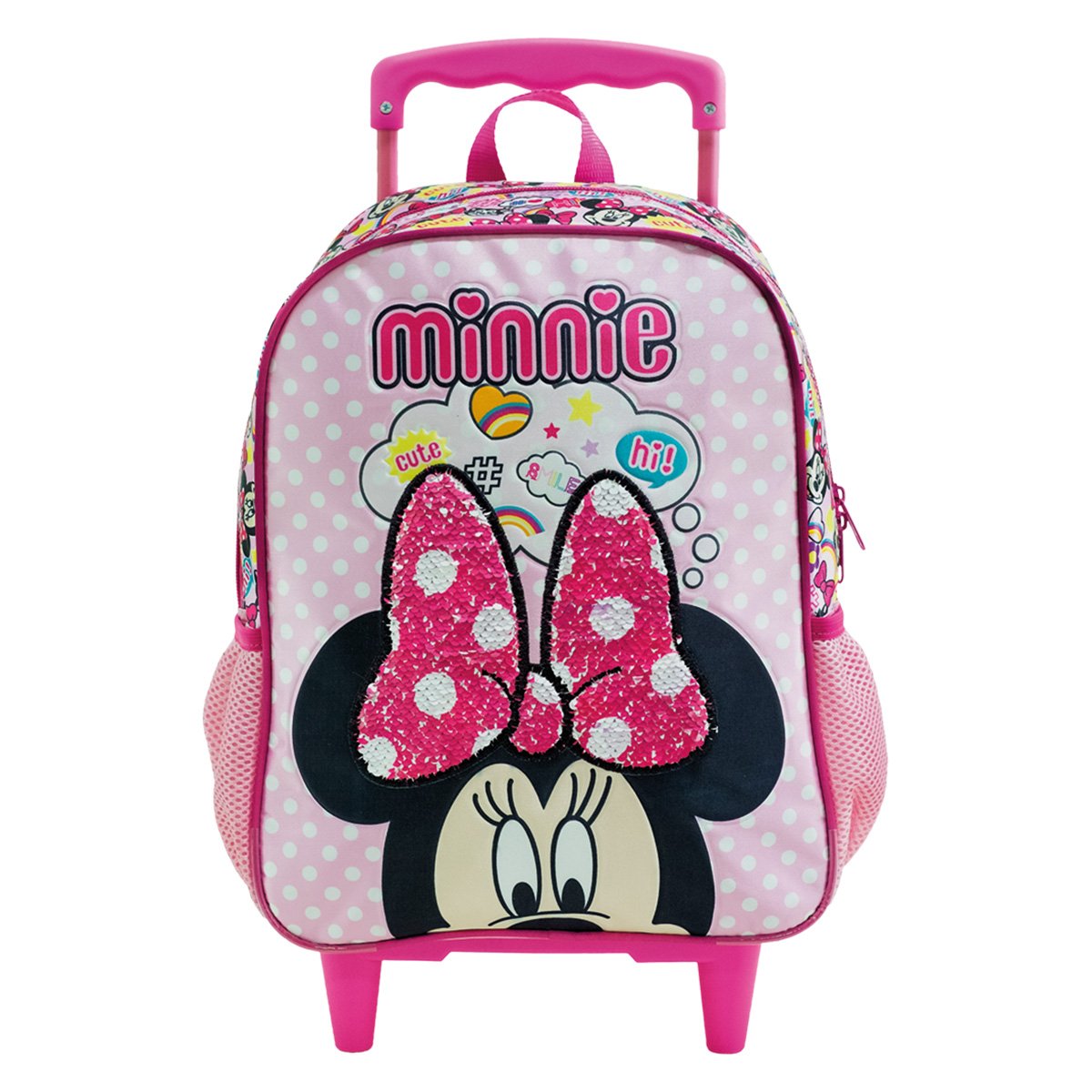 Mochila Infantil Disney Escolar Xeryus Minnie Magic Bow Com Rodinhas - Rosa Menor preço em Mochila Infantil Disney Escolar Xeryus Minnie Magic Bow Com Rodinhas - Rosa