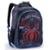 Mochila Infantil Escolar Super Spider - Azul+Marinho