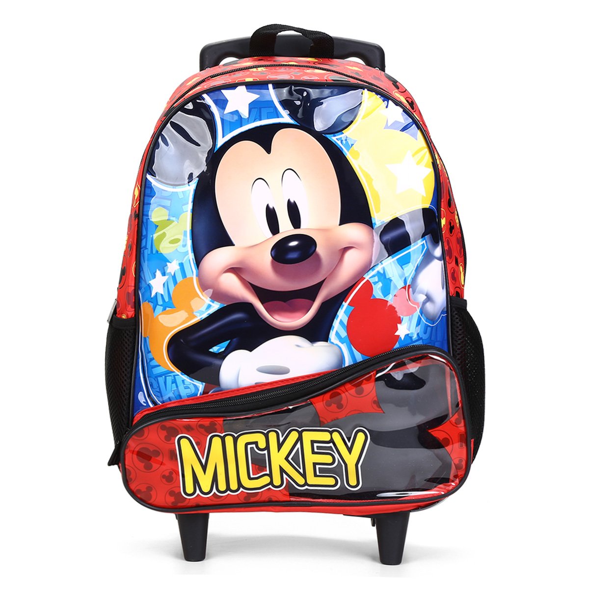 Mochila Infantil Escolar Xeryus Hey Mickey Disney Com Rodinhas - Vermelho Menor preço em Mochila Infantil Escolar Xeryus Hey Mickey Disney Com Rodinhas - Vermelho