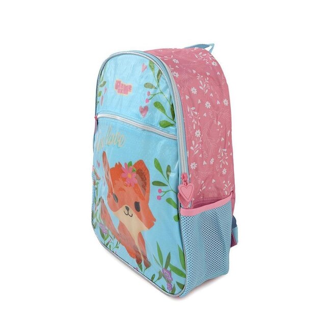 Mochila Infantil Feminina Pacific Pack Me Fox Love Rosa