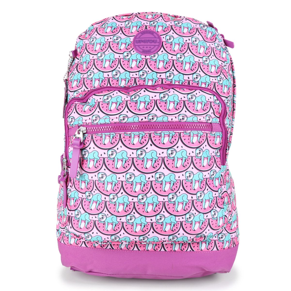 Mochila Infantil Luxcel Up4You Preguiçinha 18" Feminina - Roxo Menor preço em Mochila Infantil Luxcel Up4You Preguiçinha 18" Feminina - Roxo