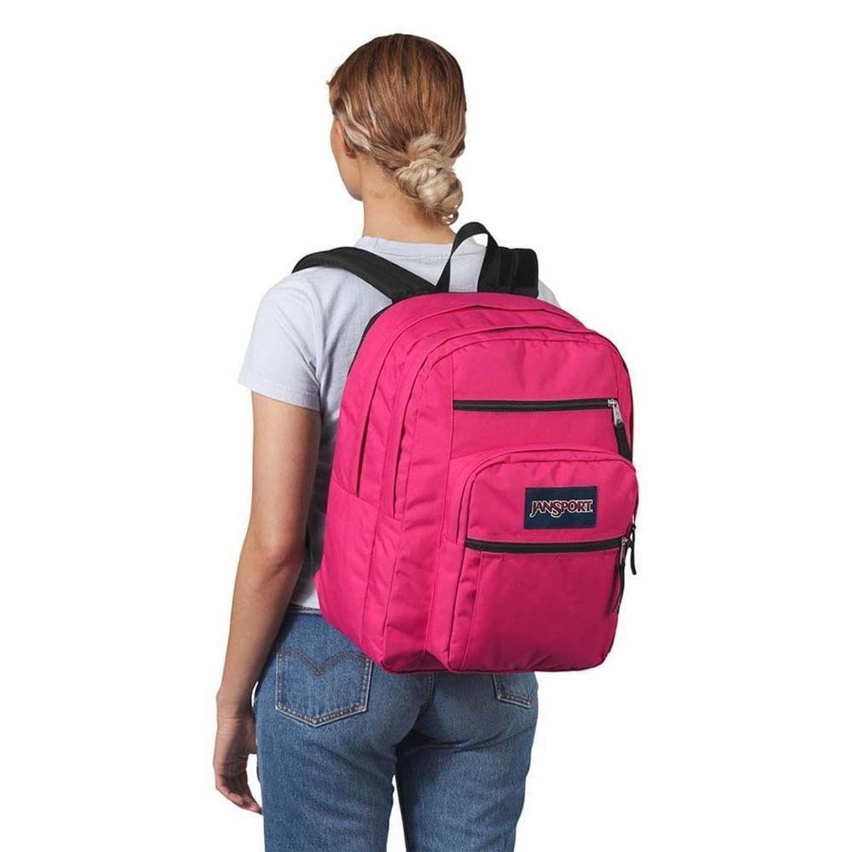 mochila jansport big student rosa