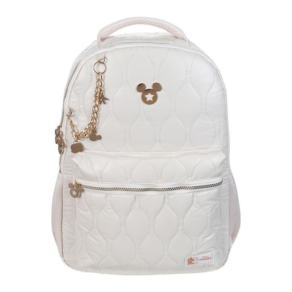 Mochila Juvenil 17 Mickey Teen - New Puffer Nude