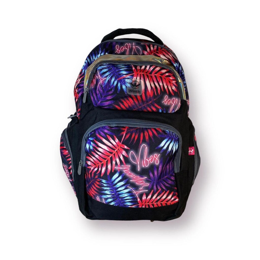Mochila Juvenil Escolar Alças Acolchoadas Winth BPG31631