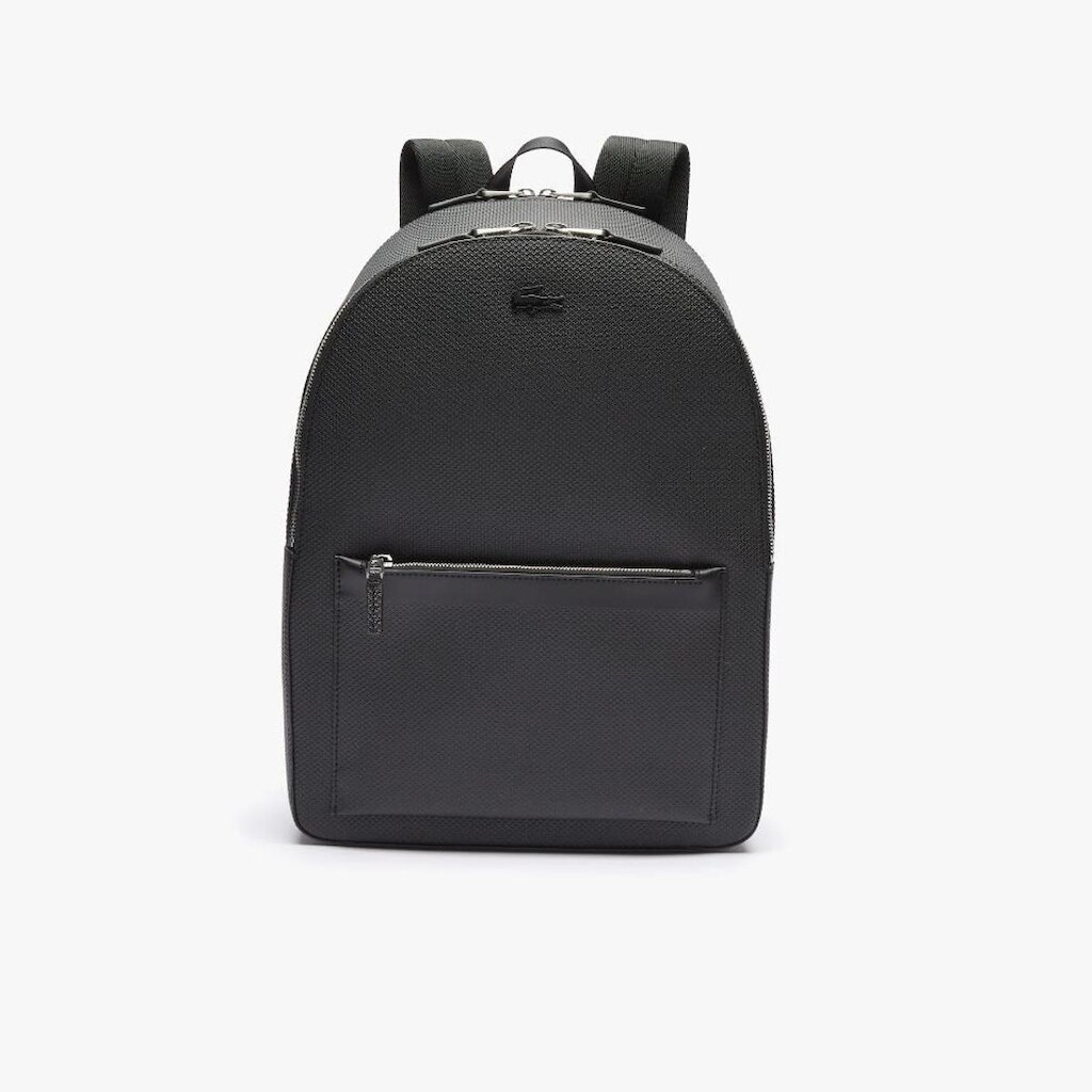 Mochila Lacoste em Couro Piqué Chantaco
