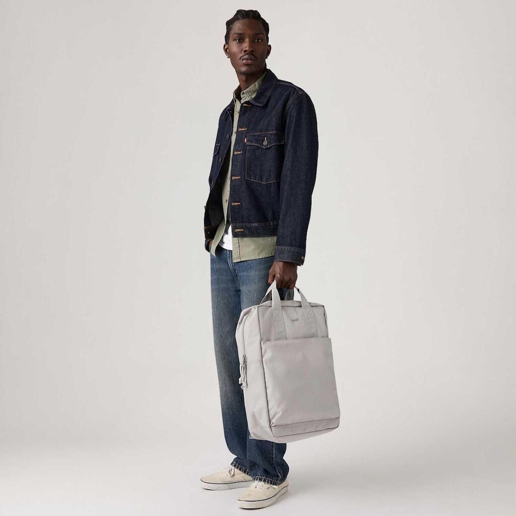 Mochila Levi's L-Pack Large Cinza Masculina