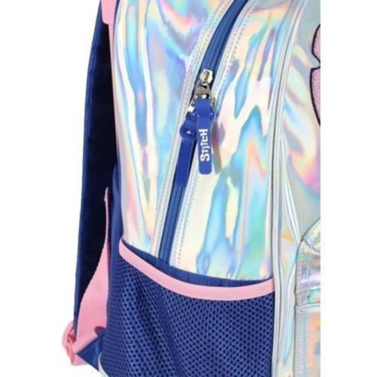 MOCHILA LUXCEL STITCH DISNEY C/RODAS INFANTIL MENINA IC41682SC