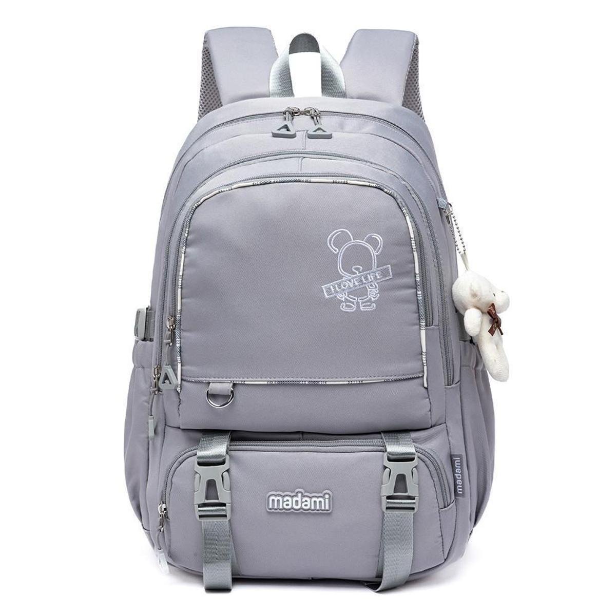 Mochila Madami Bolsa Grande Faculdade Resistente Impermeável Menor preço em Mochila Madami Bolsa Grande Faculdade Resistente Impermeável