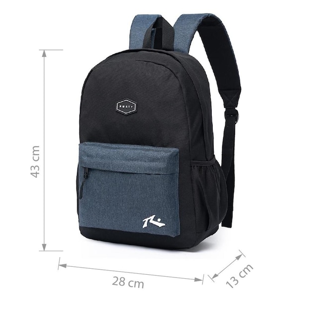 Mochila Masculina Rusty Reforçada Trabalho 15 litros