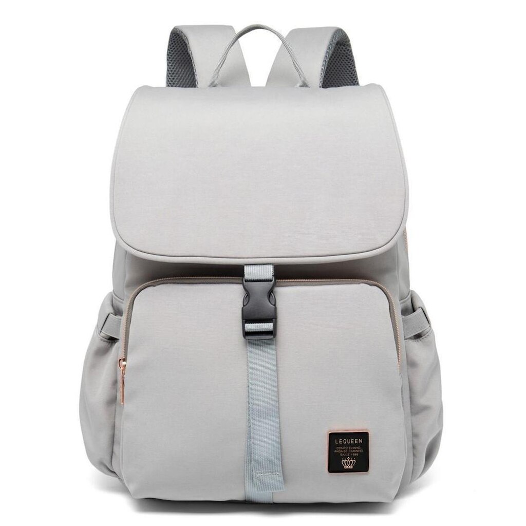 Mochila Matenidade Feminina Lequeen Impermeável USB