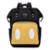 Mochila Maternidade Bolsa Bebê Menino e Menina Multifunção impermeável - Amarelo