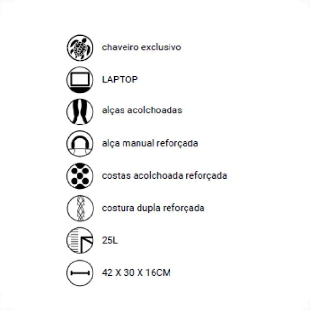 Mochila Mormaii 25 Litros Casual