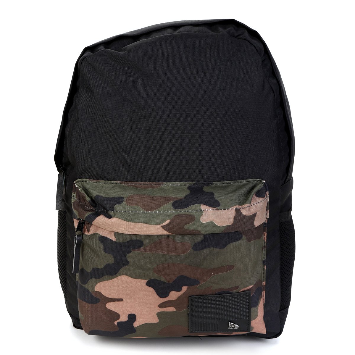 Mochila New Era Print - Preto+verde Menor preço em Mochila New Era Print - Preto+verde