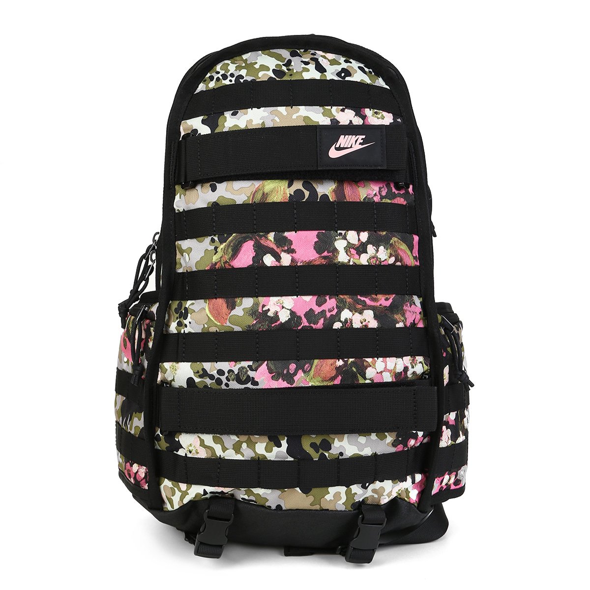 Mochila Nike NSW RPM AOP - Preto+Vermelho | Zattini