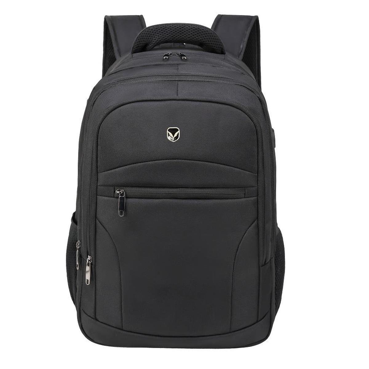 Mochila Notebook Anti Furto Roubo Executiva Entrada Cabo Usb - Preto Menor preço em Mochila Notebook Anti Furto Roubo Executiva Entrada Cabo Usb - Preto