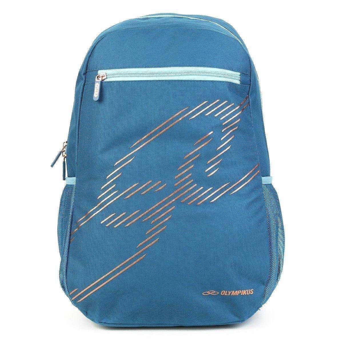 Mochila Olympikus Basic - Azul Petróleo Menor preço em Mochila Olympikus Basic - Azul Petróleo