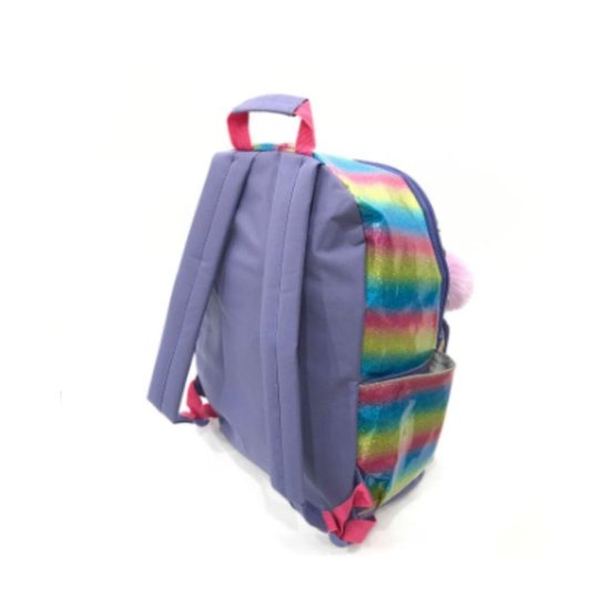 Mochila Patches Juvenil Bolsa Unicórnio Menina Feminina