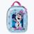 Mochila Pequena Maxtoy Frozen Elsa Vestido Azul - Azul