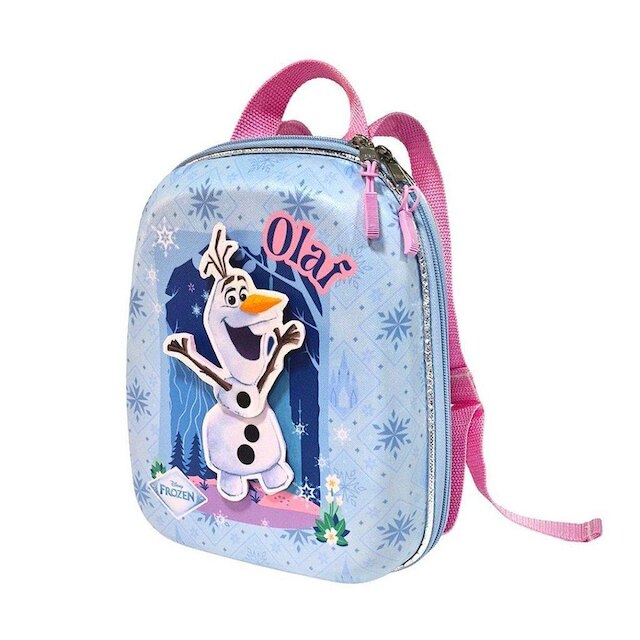 Mochila Pequena Maxtoy Frozen Elsa Vestido Azul