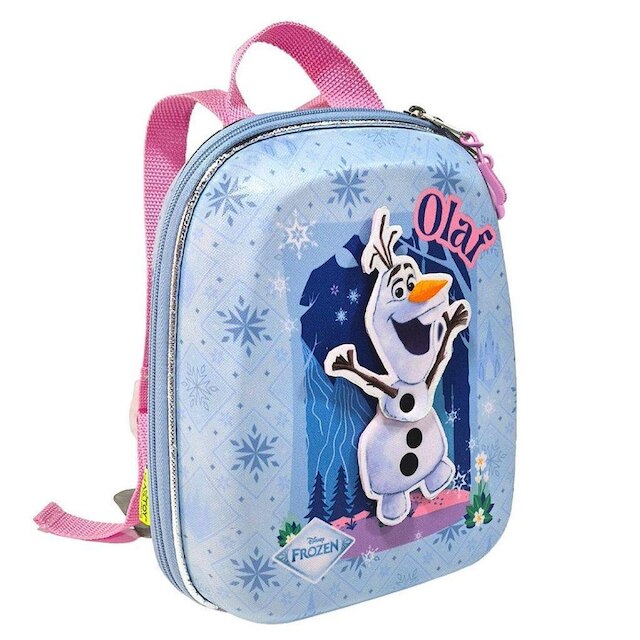 Mochila Pequena Maxtoy Frozen Elsa Vestido Azul