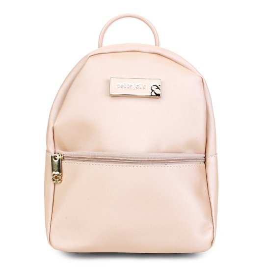 Mochila Petite Jolie Amber Bag Club Feminina - Bege