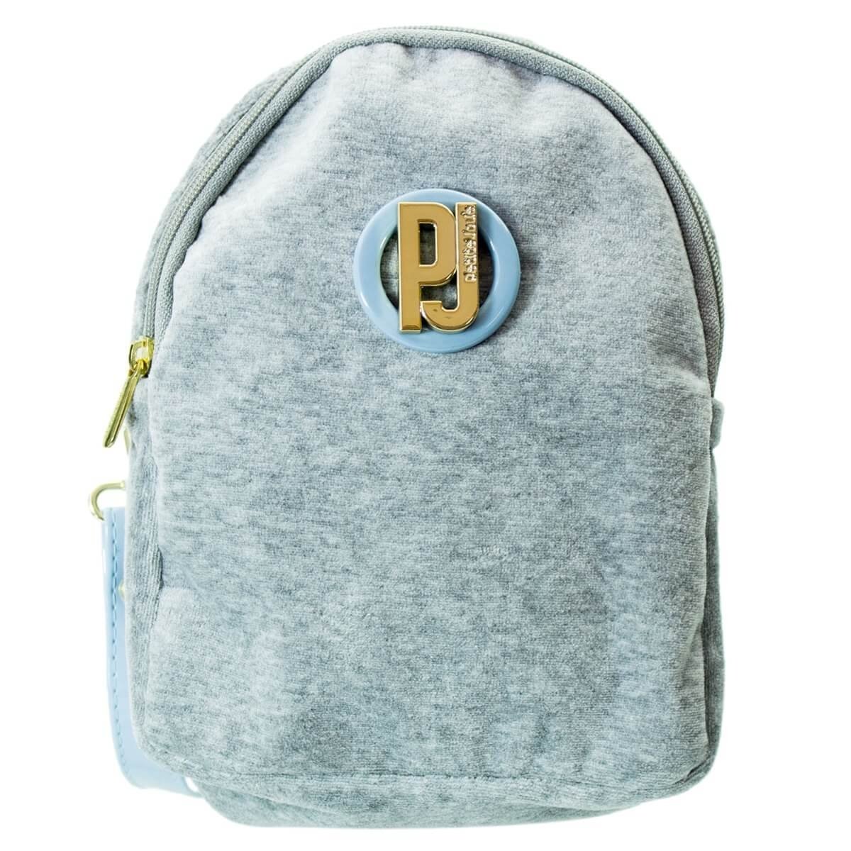 Mochila Petite Jolie Pelo - Cinza Menor preço em Mochila Petite Jolie Pelo - Cinza