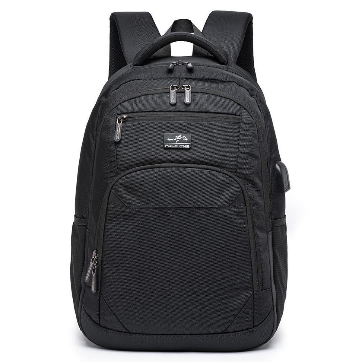 Mochila Polo One Executiva Notebook Masculina Grande Espaçosa Reforçada 28 Litros
