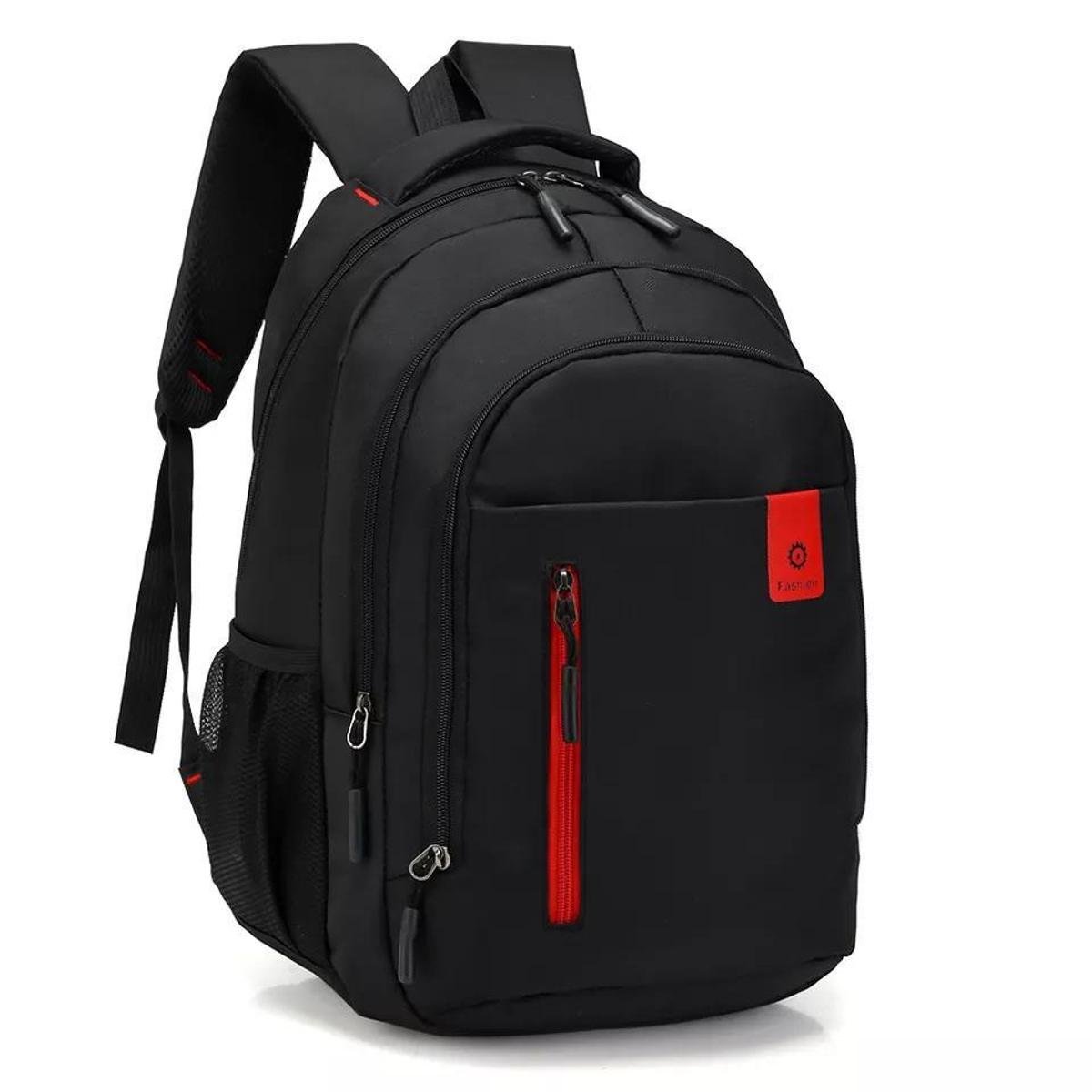 Mochila Preta Notebook Multifuncional Versatil Resistente Masculina Feminina - Preto Menor preço em Mochila Preta Notebook Multifuncional Versatil Resistente Masculina Feminina - Preto