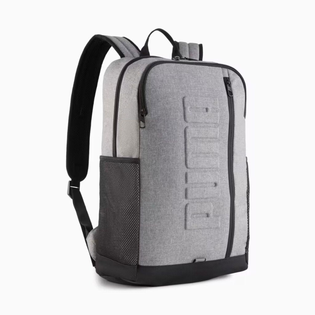 Mochila Puma S Heather Cinza