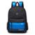 Mochila Resistente Masculina Escolar Faculdade 15 Litros - Preto+Azul