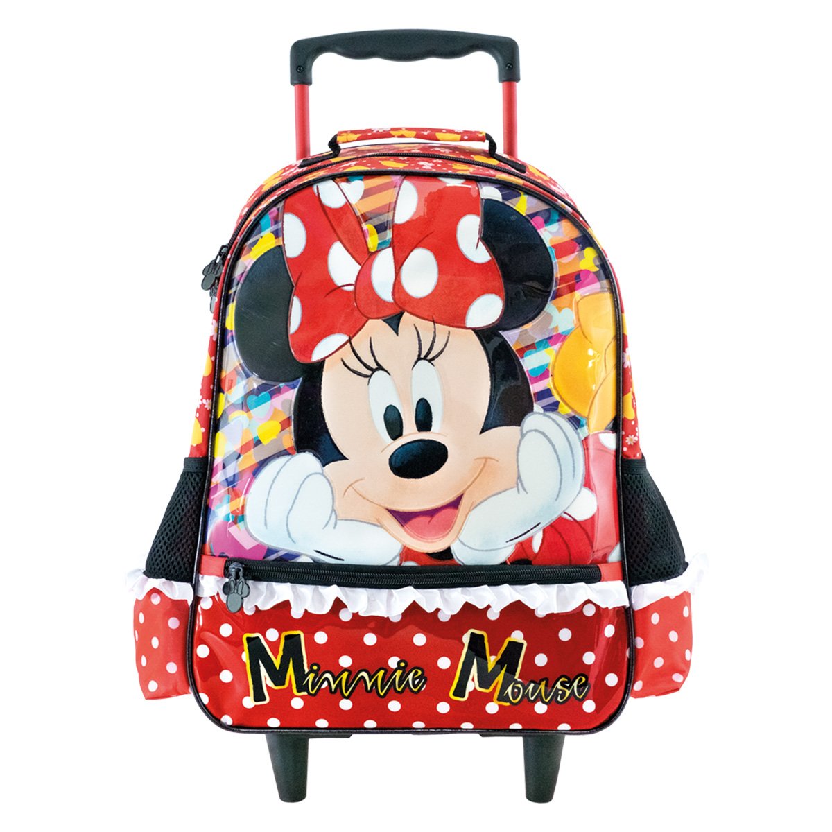Mochila Rodinhas Xeryus Disney Minnie Mouse Escolar Feminina - Vermelho Menor preço em Mochila Rodinhas Xeryus Disney Minnie Mouse Escolar Feminina - Vermelho