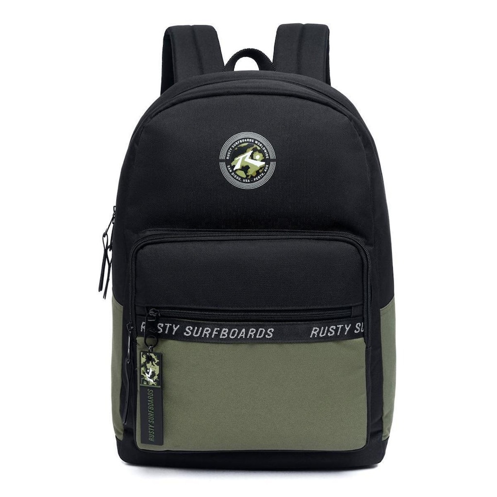 Mochila Rusty Masculina Reforçada Escolar Original 15 Litros