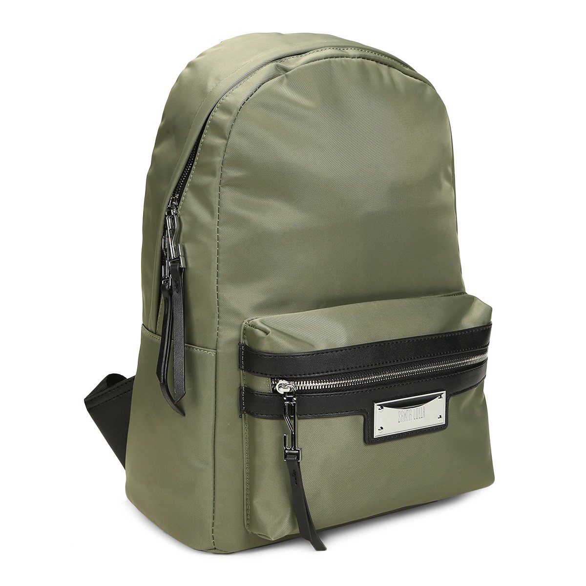 Mochila Santa Lolla Básica Feminina - Verde Militar | Zattini